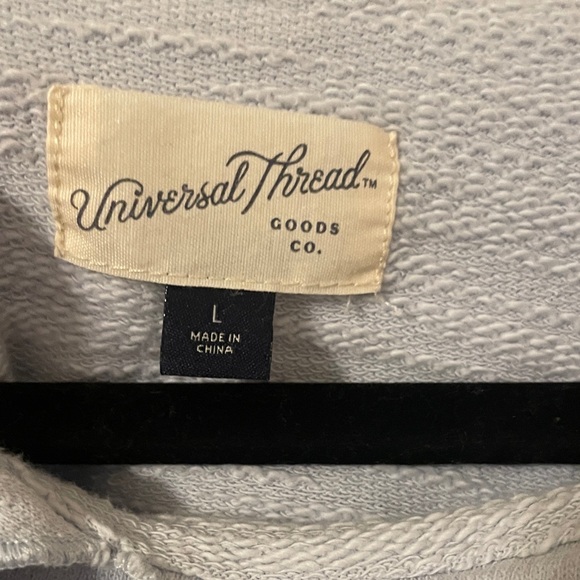 Universal Thread Women's Ruffled Sweatshirt - Light blue - Picture 2 of 3